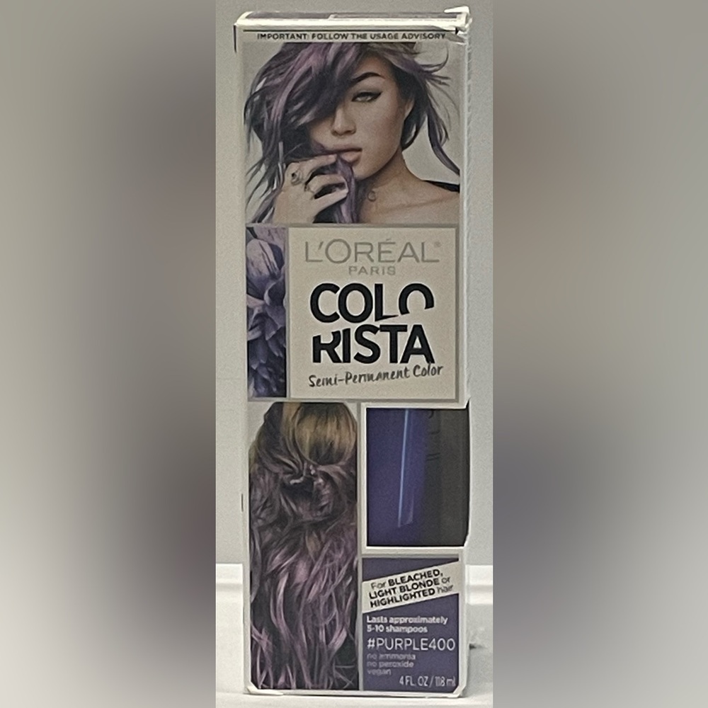 L'Oreal Colorista Semi-Permanent Hair Color - #Purple